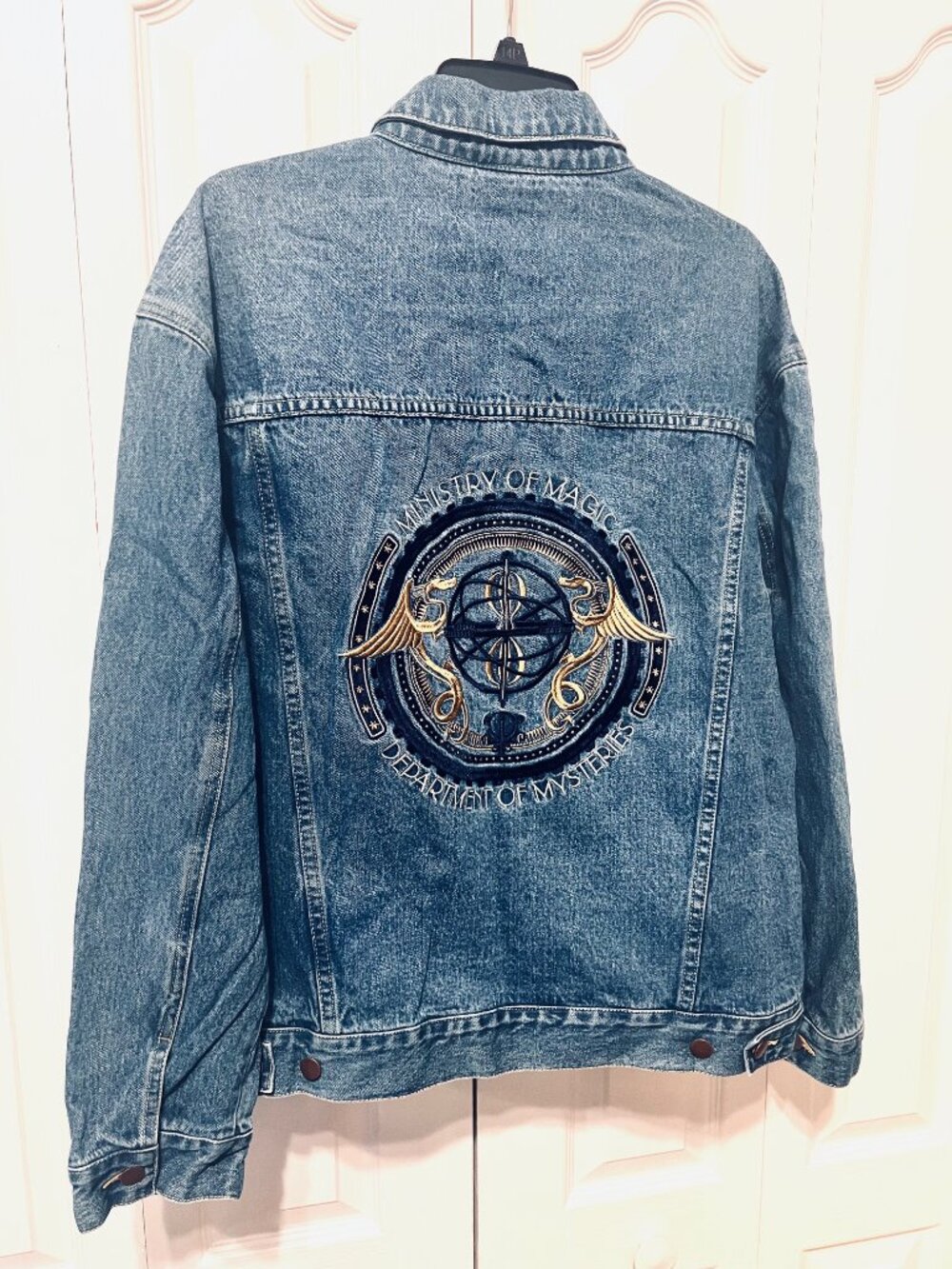 Wizarding World Harry Potter Ministry of Magic Jean/Denim Jacket-Large-Universal